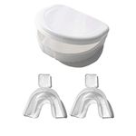 White Teeth Global Mouth Trays with a Tray Case for Teeth Whitening or Night Guards