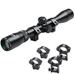 Rifle Scope 3-9X32, Green Lens, Fas