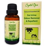 Makes 1 Litre of Pet Urine Odour Remover & Repellent Spray. Tried & Trusted Blend. Cat, Dog & All Pets. Lemon, Lemongrass, Citronella, Cinnamon, Bergamot, Thyme, Lavender & Tea Tree. Ultra-Effective.