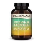 Dr Mercola Vitamin B Complex with Benfotiamine | 180 Capsules