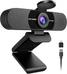 EMEET 1080P Webcam with Microphone,