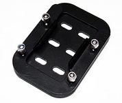 OBEROI'S TRADERS Premium Side Stand Extender Compatible with/for Royal Enfield Interceptor 650/ Continental GT 650 (Black)