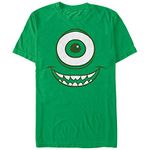 Fifth Sun Men's Monsters Inc Mike Wazowski Eye T-Shirt - Kelly Green - Small