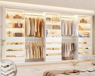 Aheaplus Closet System with 12 Draw