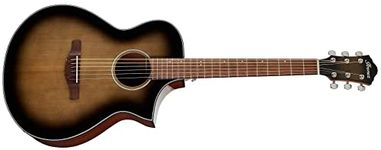 Ibanez Plastic Acoustic Guitar AEW Series With Cutaway Electronics AEWC11-TCB