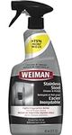 Weiman Stainless Steel Cleaner and Polish Spray - Streak-Free Shine for Kitchen Appliances, No More Fingerprints - 22 fl oz