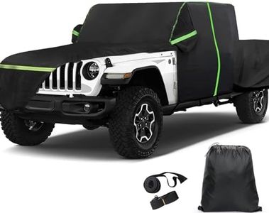 Big Ant Waterproof Car Cover Replace for 2019-2023 Gladiator,All Weather Car Covers with Zipper Door for Snow Rain Dust Hail Protection (Gladiator)