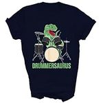 Drummer T Rex T Rex Dinosaur Drums 