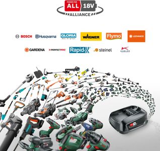 Bosch 18V Cordless Chainsaw – 200mm Bar, Lightweight Garden Tool