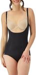 Flexees by Maidenform Ultimate Slimmer™ Wear Your Own Bra Torsette Body Briefer #2656,Black,Large