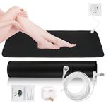 Grounding Mat Earthing UK,Grounding Mat,30x100cm Earthing Sheets for Improved Sleep Stress,Balance,Reduced Anxiety for Use at Home,Office,Work Ground Universal Pad for Health