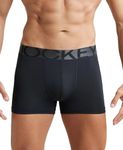 Jockey Men's Cotton Trunks (Pack of 1) (IC28-0105-BLACK Black M_Black_M)