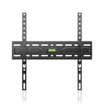 White Mulberry Premium Economy Fixed TV Wall Mount Bracket for 32-65 Inches |45kg| LED/LCD/OLED/Smart & Curved TV's, VESA 50x50, 400x400 MAX, Slim Wall Stand