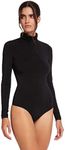 Wolford Women's Orlando String Body Bodysuit, Black, 12 (Size:L)