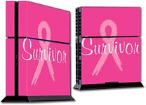 MightySkins Skin Compatible with Sony PS4 Console - Survivor | Protective, Durable, and Unique Vinyl Decal wrap Cover | Easy to Apply, Remove, and Change Styles | Made in The USA