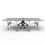 STAG Global Bali Outdoor Table Tennis Table | 4mm Weatherproof Top | 30x20mm Frame | 175mm Locking Wheels | Playback Mode & Axalta Anti-Glare Finish | Free Net, Cover, 2 Racquets & 6 Balls