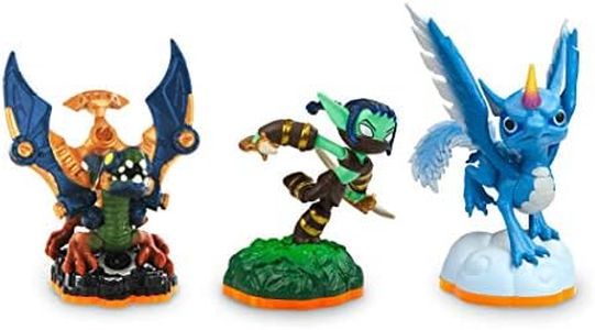 Skylanders Giants Pack (Drobot / Stealth Elf / Whirlwind) (No Retail Package)
