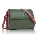 EXOTIC Womens Stylish And Durable Sling Bag (Sage Green)