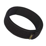 TACNEX Inner Belt for Duty Belt 1.5" Loop Liner Belt Tactical Under Belt BK L