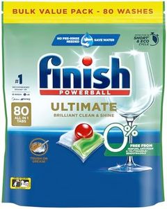 Finish Ultimate 0% Free From Dishwashing 80 Tablets