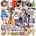 51 PCS Orchestral Stickers,Music Instrument Aesthetic Stickers,Classical Music Stickers for Water Bottles,Laptop,Cellphone - Perfect Gifts for Adults, Kids,Teens,Students