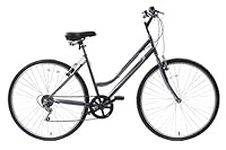 Discount Professional Premium Womens Ladies Hybrid Bike Commuter City Trekking Bike 700c Wheel 16'' Frame Step Through Grey