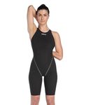 Arena Womens Powerskin St Next Ob One Piece Swimsuit, Black, 22 EU