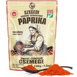 Hungarian Paprika from Szeged, Hungary (100g, Sweet) Mild Paprika Spice Powder, No Additives