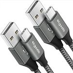 [2-Pack, 6.6ft] USB C Cable 3A Fast