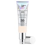 IT Cosmetics Your Skin But Better CC+ Cream, Fair Ivory - Color Correcting Cream, Full-Coverage Foundation, Anti-Aging Serum & SPF 50+ Sunscreen - Natural Finish - 1.08 fl oz