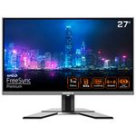 GIGABYTE G27F Cm 68.58 Cm (27") 144Hz 1080P Gaming Monitor, 1920 x 1080 Pixels IPS Display, 1ms (MPRT) Response Time, 95% DCI-P3, FreeSync Premium, Black