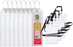 Cruise Luggage Tag Holder Zip Seal 