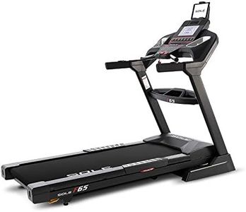 SOLE Fitness F65 Folding Treadmill Machine |3.25 HP Motor, Power Incline, 22x 60 Inches Running Surface, 7.5 inch LCD Display