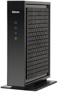 Hitron CODA56 Multi-Gigabit DOCSIS 3.1 Modem (Black) | 2.5 Gbps Max Internet Speeds | Certified with Xfinity, Charter Spectrum, Cox | 2.5 Gbps Cable Modem ONLY | No Built-in WiFi