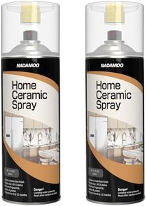 NADAMOO 2K Home Ceramic Coating Spray, 2-Parts Formula with Stronger Adhesion and Enhanced Wear Resistance, Seal & Protect Kitchen & Bath Surfaces, Repels Stains & Grime, Clear, 2 Cans