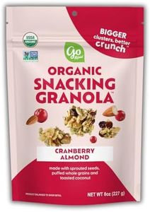 Go Raw Cranberry Almond Snacking Granola, 8oz Pouch