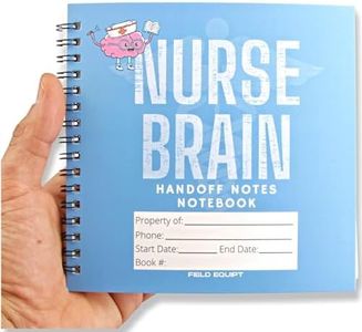 Field Equipt Nurse Essentials Report Notebook for Work & Nursing School Clinical, Notepad Replaces Foldable Nursing Clipboard, RN Student Accessories & Gifts