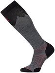 SmartWool PhD Outdoor Mountaineer Socks (Medium Gray) Small