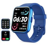 Smart Watch for Men Women (Answer/Make Call), Alexa Built-in, 1.8" Touch Screen Fitness Watch with SpO2 Heart Rate Sleep Monitor, 100 Sport, IP68 Waterproof Step Counter Smart Watch for iPhone Android