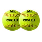 PHINIX Safety Softball for Training and Recreational Play (11 inch，Bag of 2