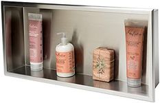 ALFI brand ABN2412-BSS Shower Niche, Brushed Stainless Steel
