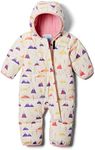 Columbia baby-boys Snuggly Bunny Bunting, Chalk Little Mountain, 6-12 Months