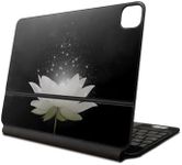 Skin Compatible with Apple Magic Keyboard for iPad Air 11-inch (M2) 2024 - Twilight Lotus - Premium 3M Vinyl Protective Wrap Decal Cover - Easy to Apply | Crafted in The USA by MightySkins