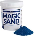 Steve Spangler Science Magic Sand, 227g, Blue – Colored Play Sand That Never Gets Wet, Exciting STEM Activity, Learn and Teach About Water Molecules for Home and Classroom Use