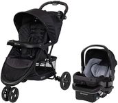 Baby Trend EZ Ride DLX Stroller Travel System (with EZ-Lift Plus Infant Car Seat), Dash Midnight