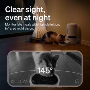 PETLIBRO Automatic Cat Feeder with Camera – Smart Pet Food Dispenser