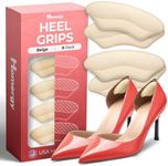 Heel Pads for Shoes That are Too Big, Heel Inserts for Women, Heel Grips for Womens Shoes, Heel Protectors, Heel Cushion Liners for Blisters Loose Shoes, Shoe Fillers