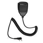 Retevis Remote Speaker Mic 2 Pin, Walkie Talkie Handheld Speaker Compatible with RT24 RT27 RT668 RT85 eSynic Baofeng UV-5R BF-888S Kenwood TYT (1 pcs)