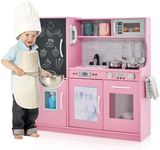 Maxmass Kids Play Kitchen, Wooden C