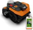 WORX Landroid Vision Cloud WR308E 2WD Mähroboter ohne Begrenzungskabel für 800 m² (KI-Hinderniserkennung, VSLAM+ RTK Cloud Navigation, Auto-Mapping, App-Steuerung, Cut-to-Zero)